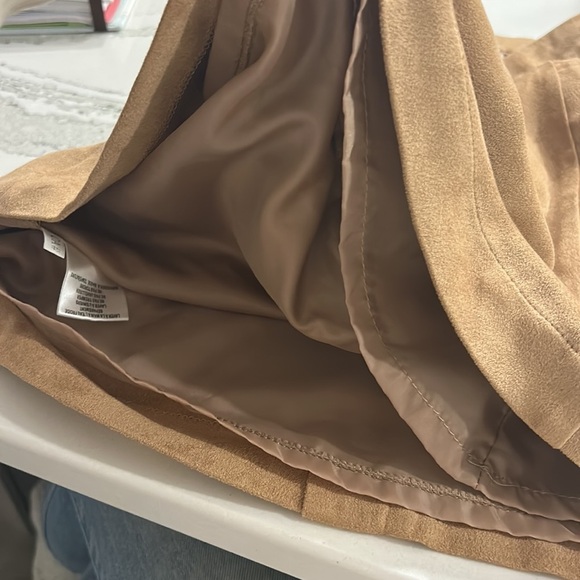 Spicy Sugar Faux Suede Skirt ~ size Small - Picture 6 of 7